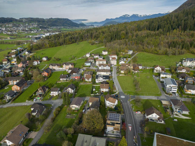 Luftaufnahme von Nendeln