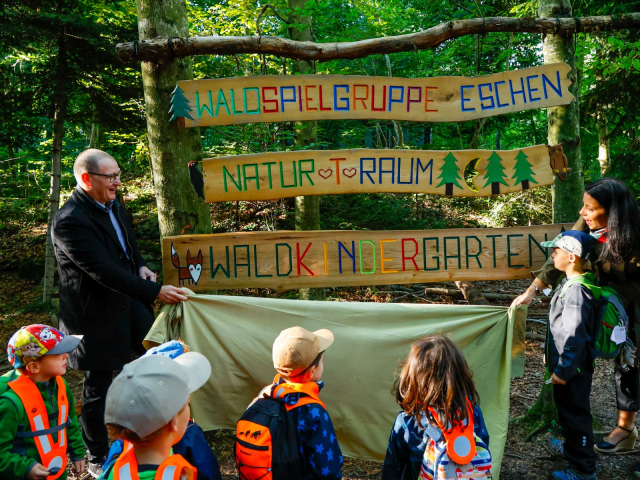 Eröffnung Waldkindergarten