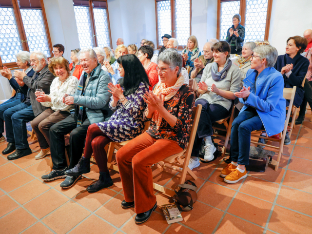 Zwei Dörfer lesen ein Buch 2023 Auftaktveranstaltung